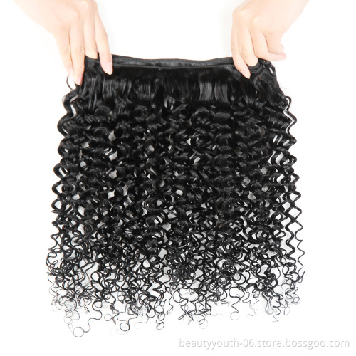 Beauty Youth double drawn kinky curly virgin hair vendors ali online shopping website